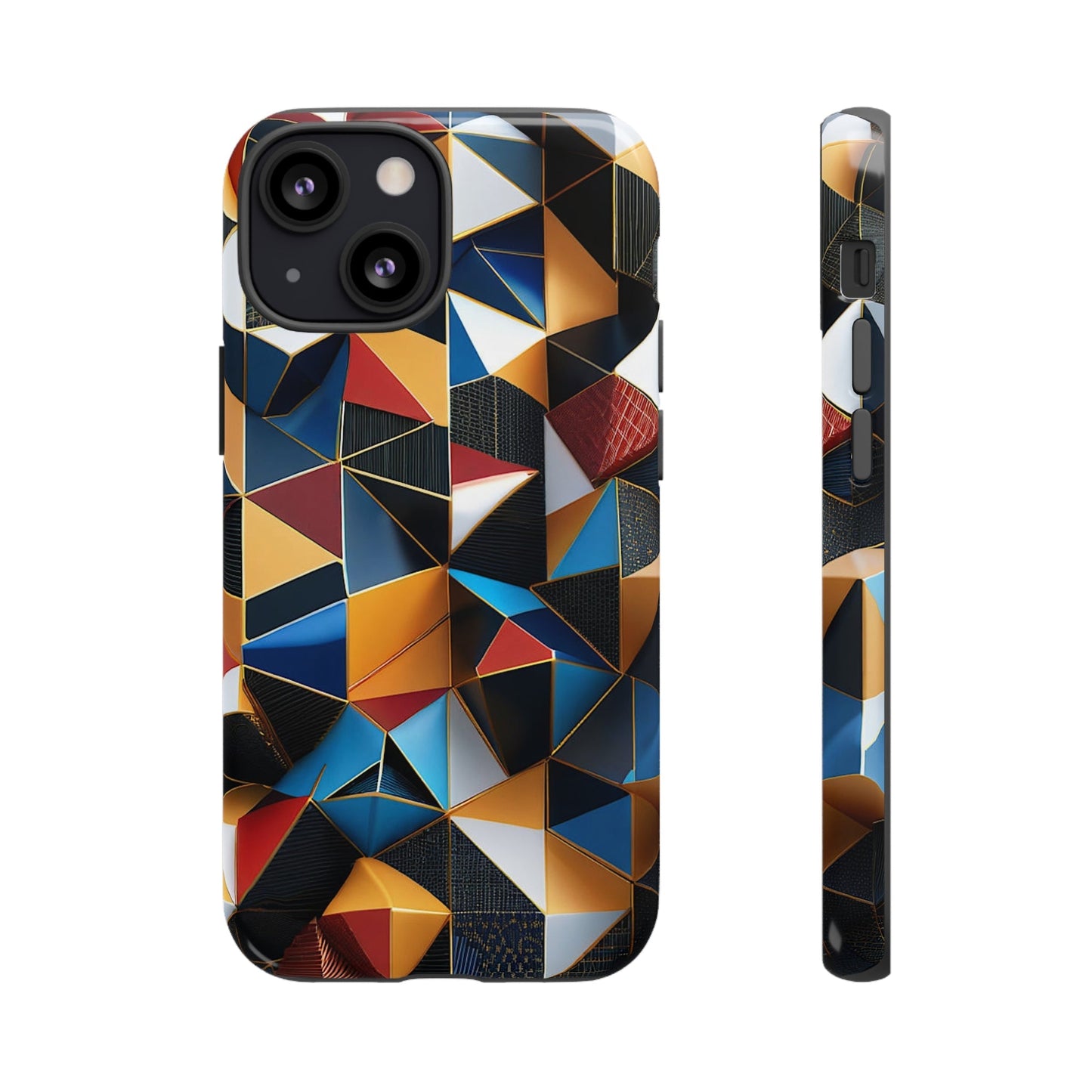 Abstract Tripattern Tough Case - Colorwink