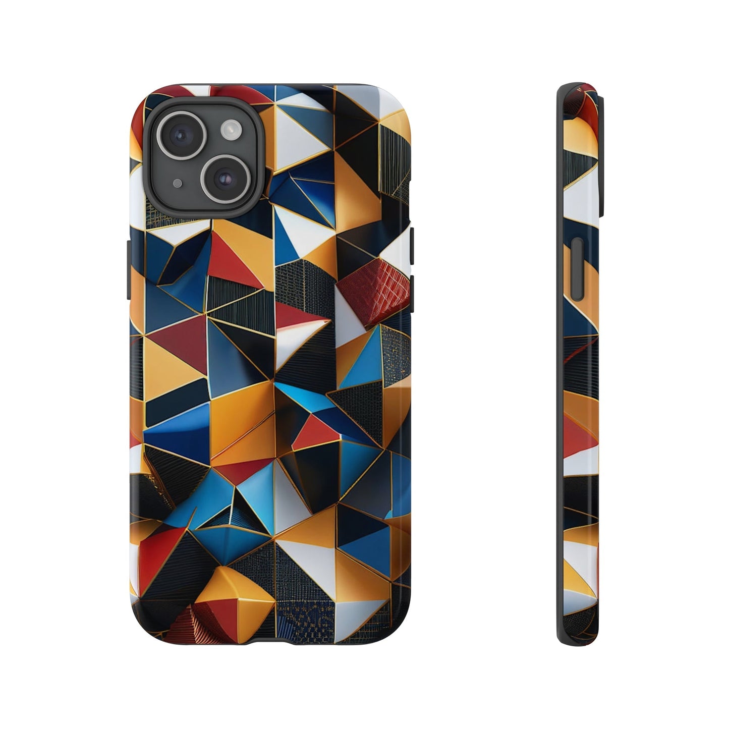 Abstract Tripattern Tough Case - Colorwink