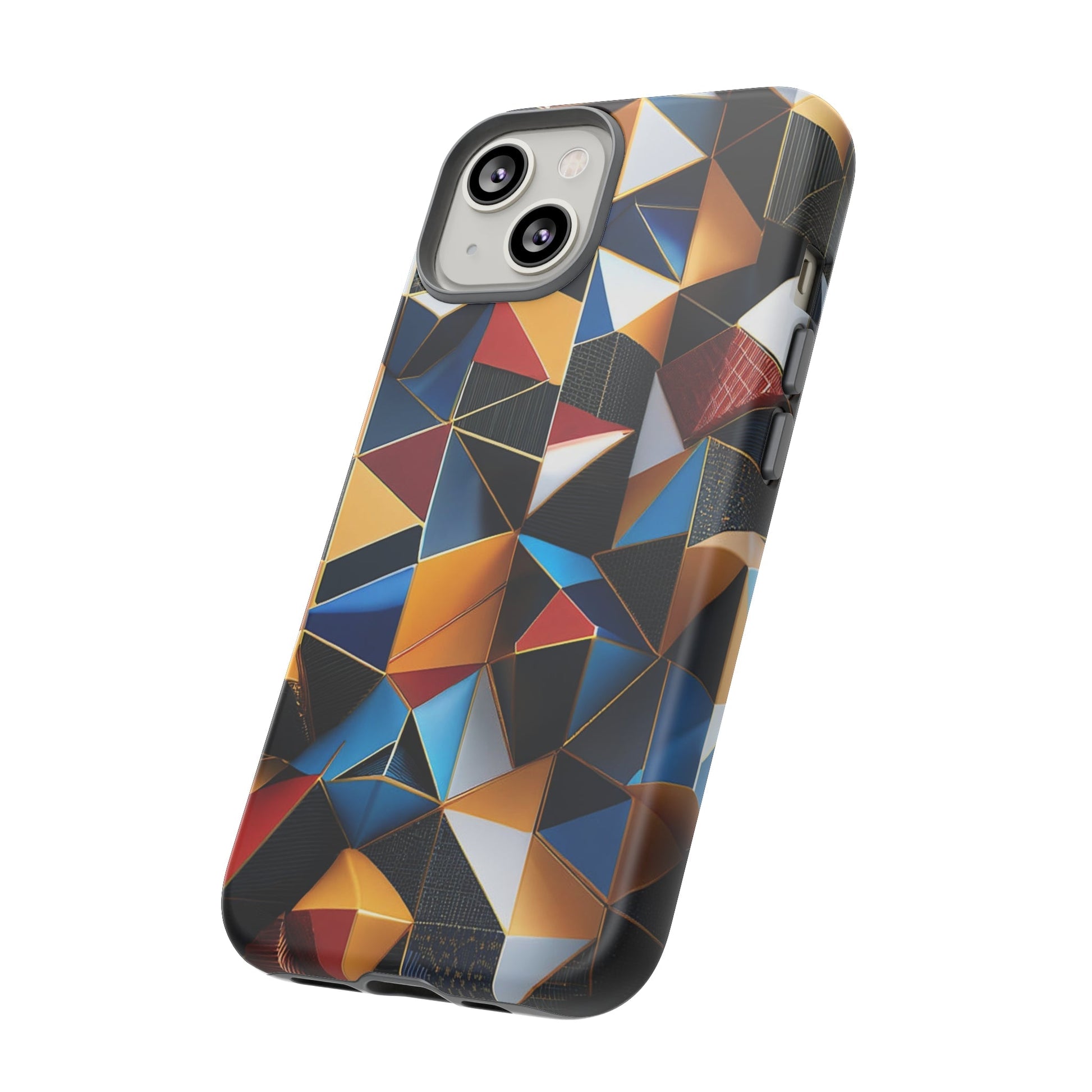 Abstract Tripattern Tough Case - Colorwink