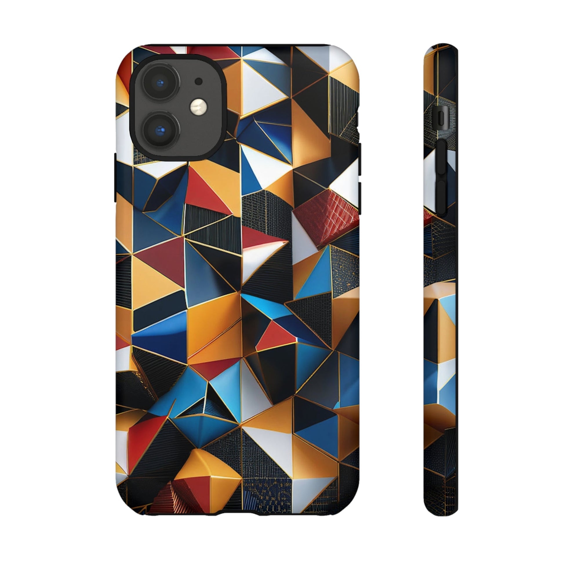 Abstract Tripattern Tough Case - Colorwink