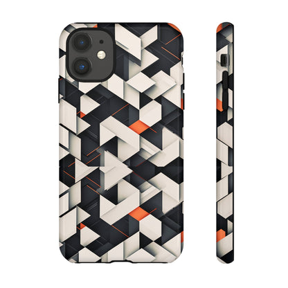 Abstract White Tough Case - Colorwink