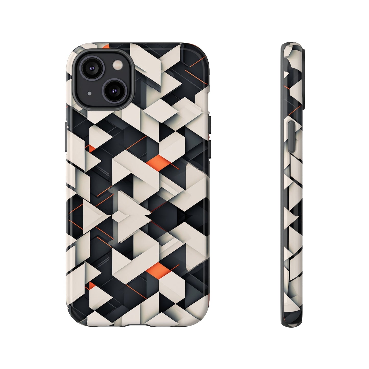 Abstract White Tough Case - Colorwink