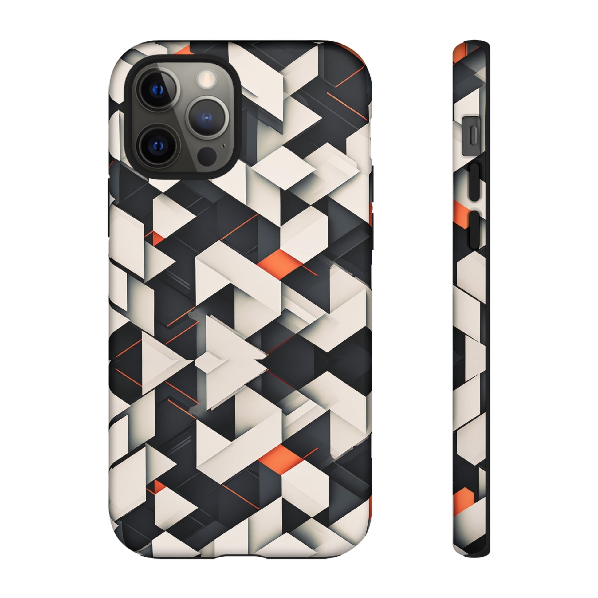 Abstract White Tough Case - Colorwink