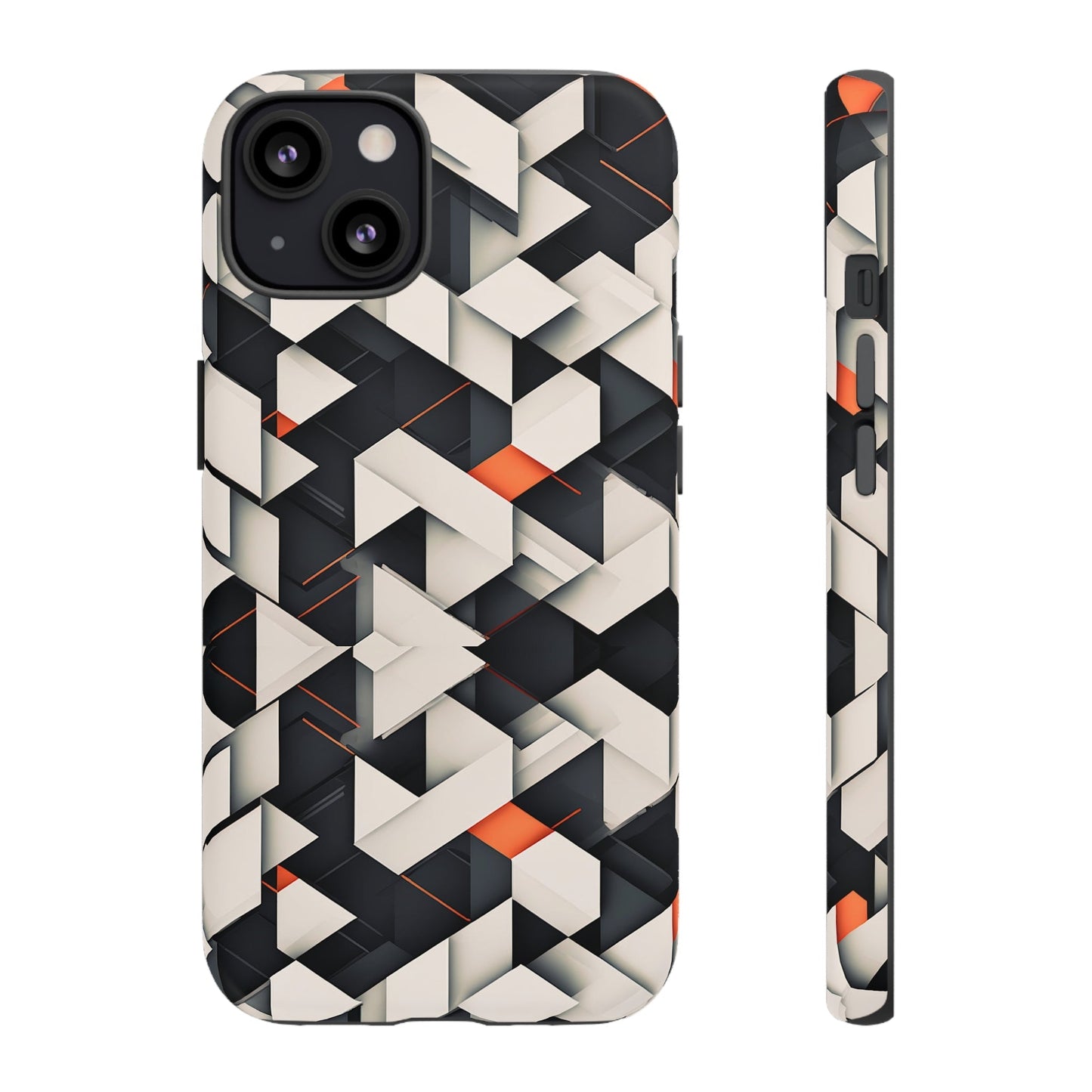 Abstract White Tough Case - Colorwink