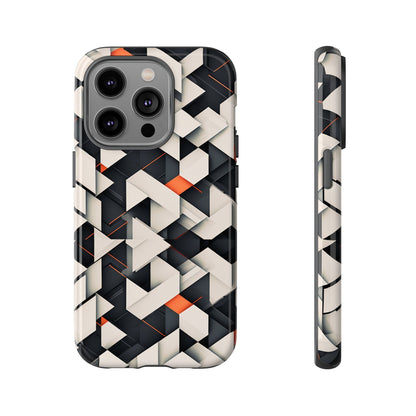 Abstract White Tough Case - Colorwink