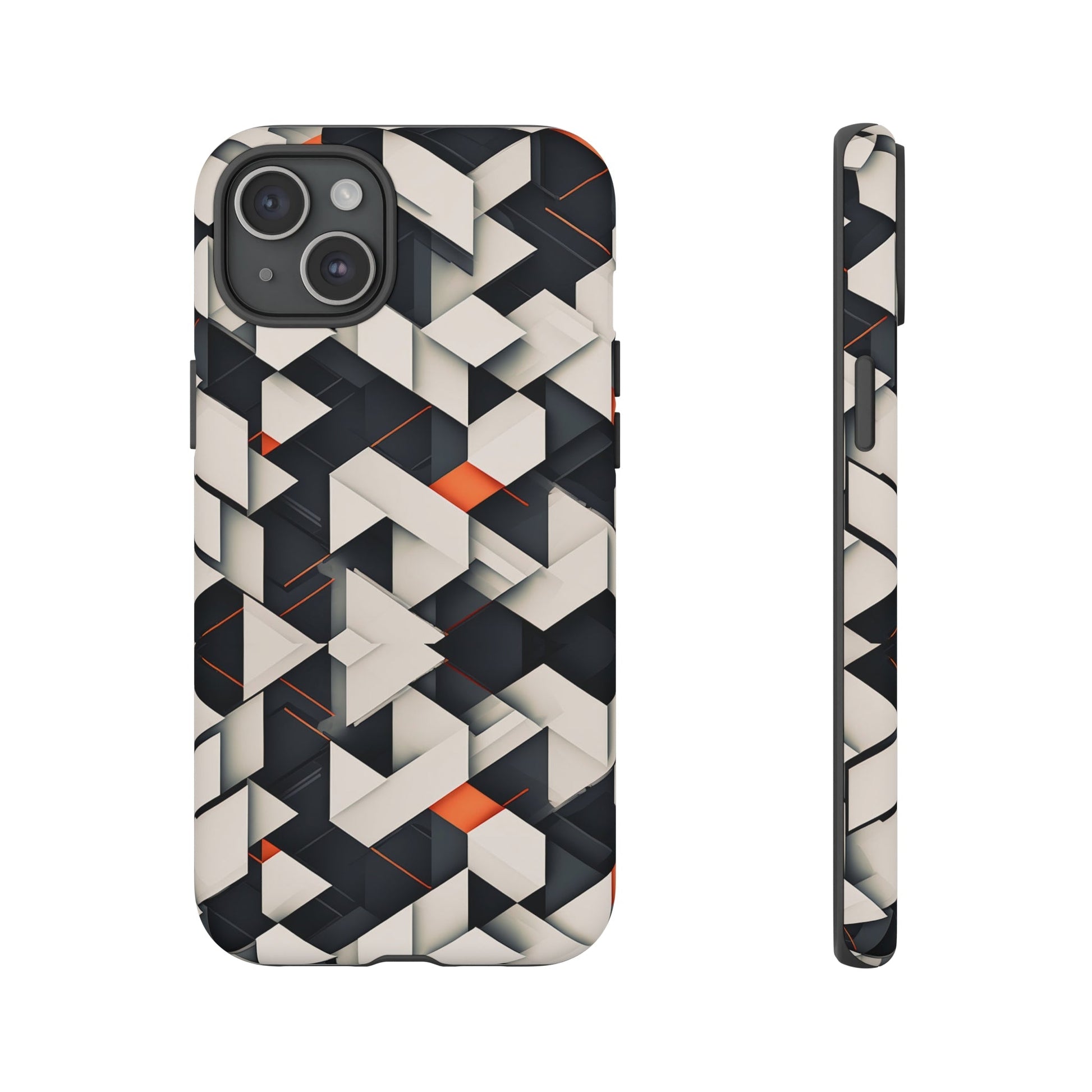 Abstract White Tough Case - Colorwink