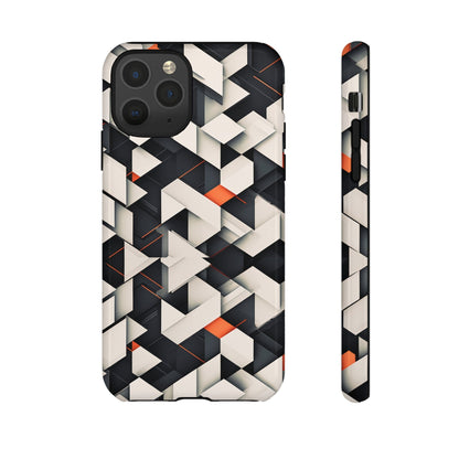 Abstract White Tough Case - Colorwink