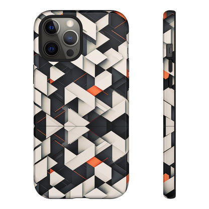 Abstract White Tough Case - Colorwink