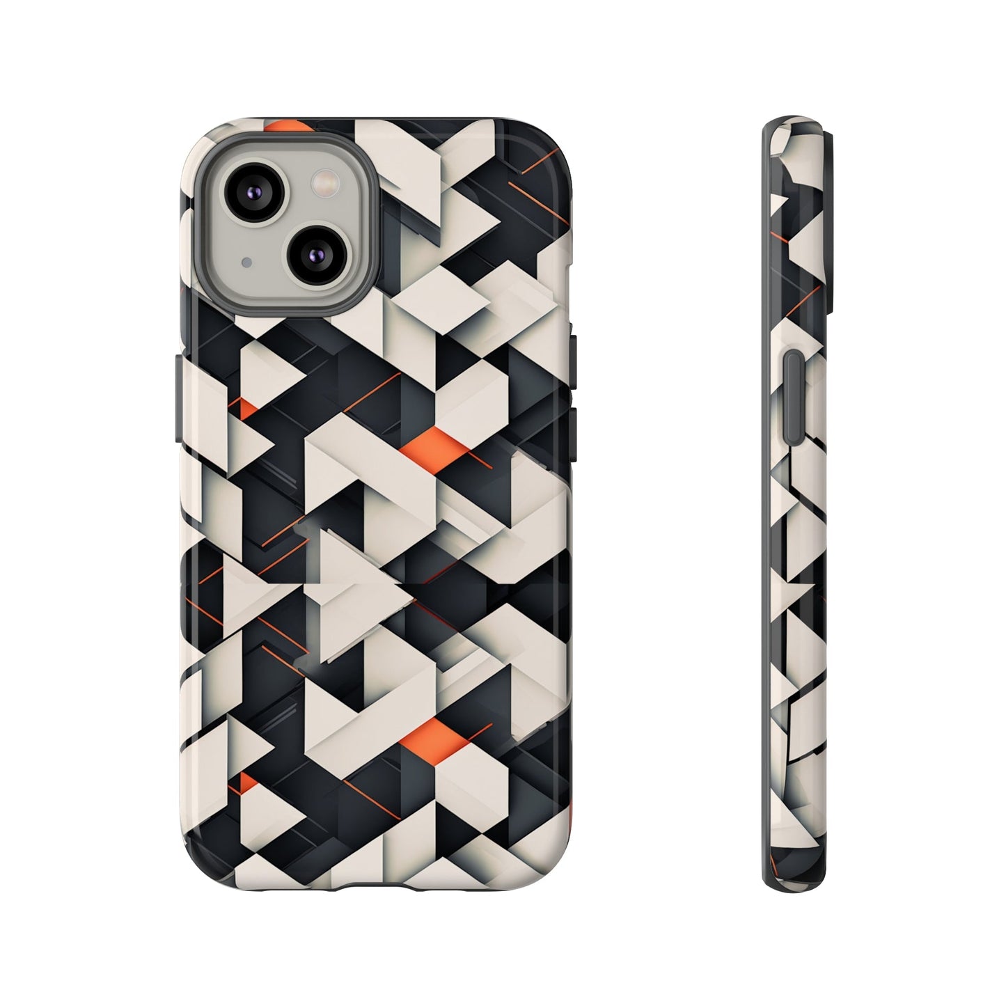 Abstract White Tough Case - Colorwink