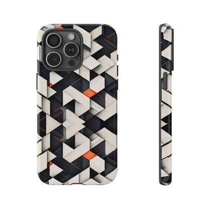 Abstract White Tough Case - Colorwink