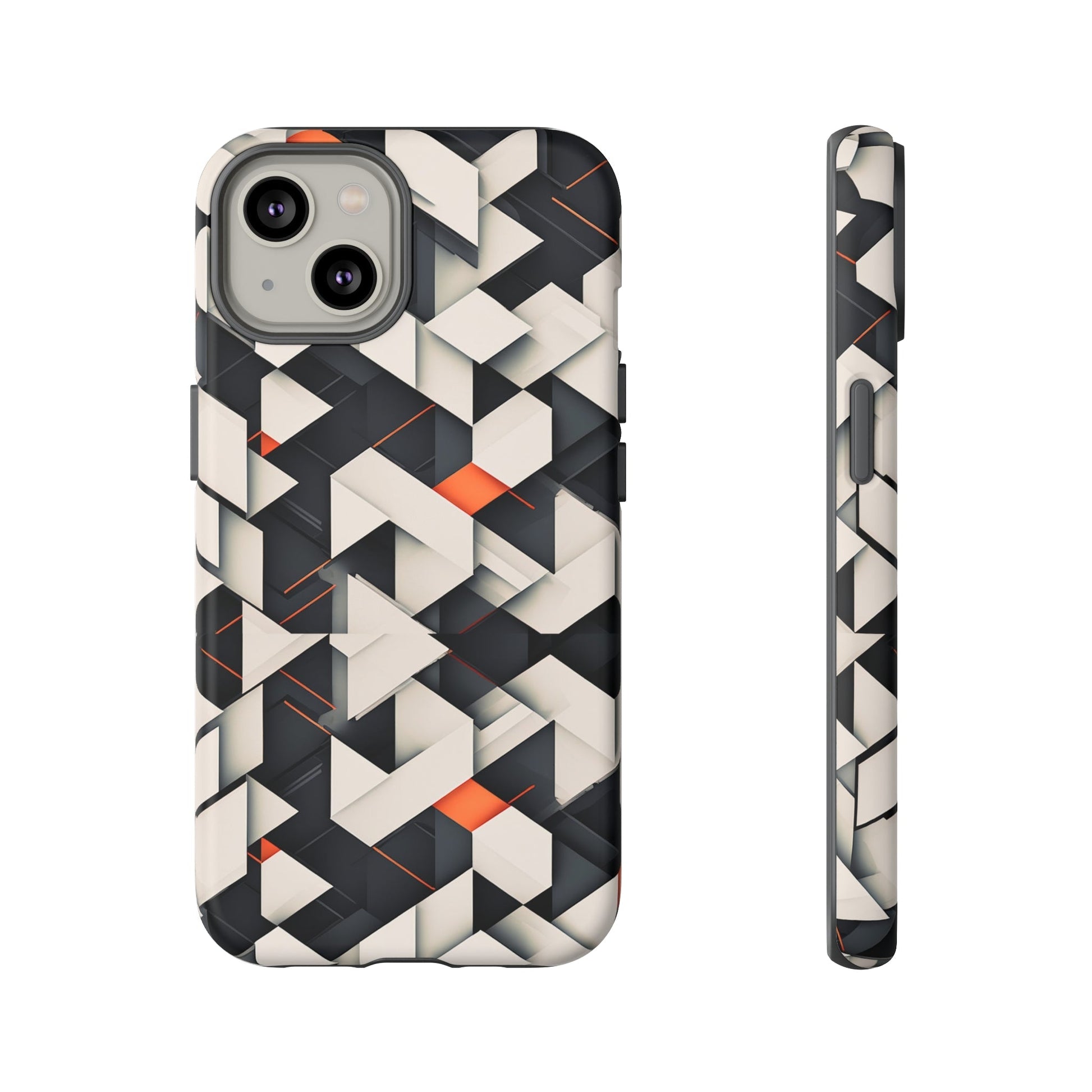 Abstract White Tough Case - Colorwink