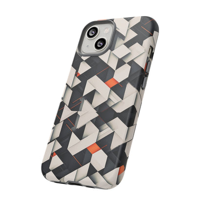 Abstract White Tough Case - Colorwink