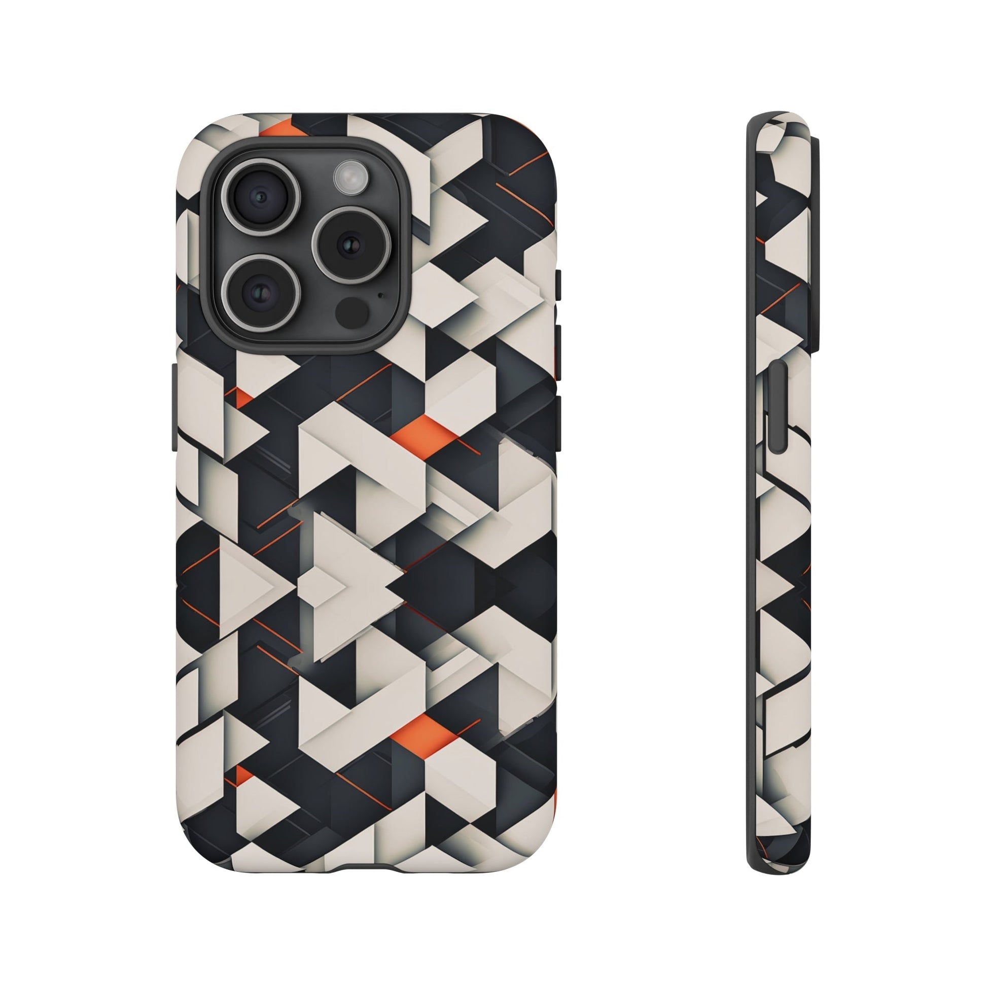 Abstract White Tough Case - Colorwink