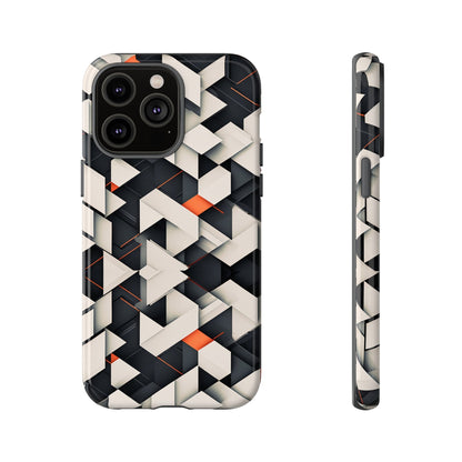 Abstract White Tough Case - Colorwink