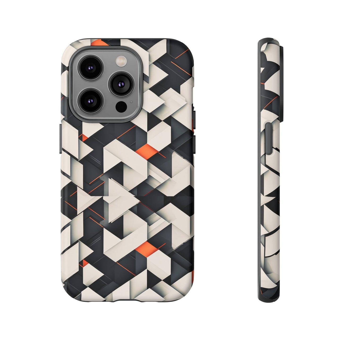 Abstract White Tough Case - Colorwink