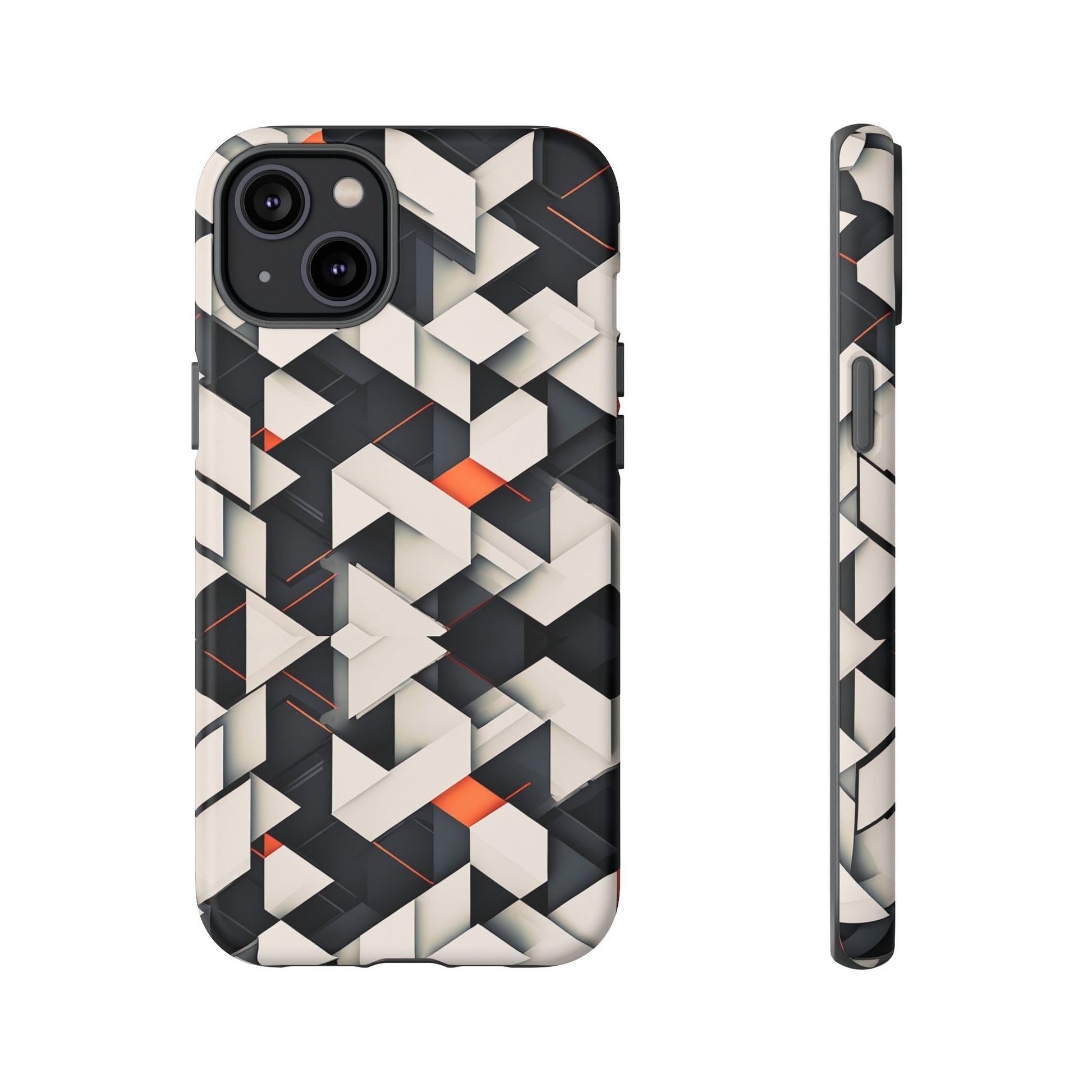 Abstract White Tough Case - Colorwink