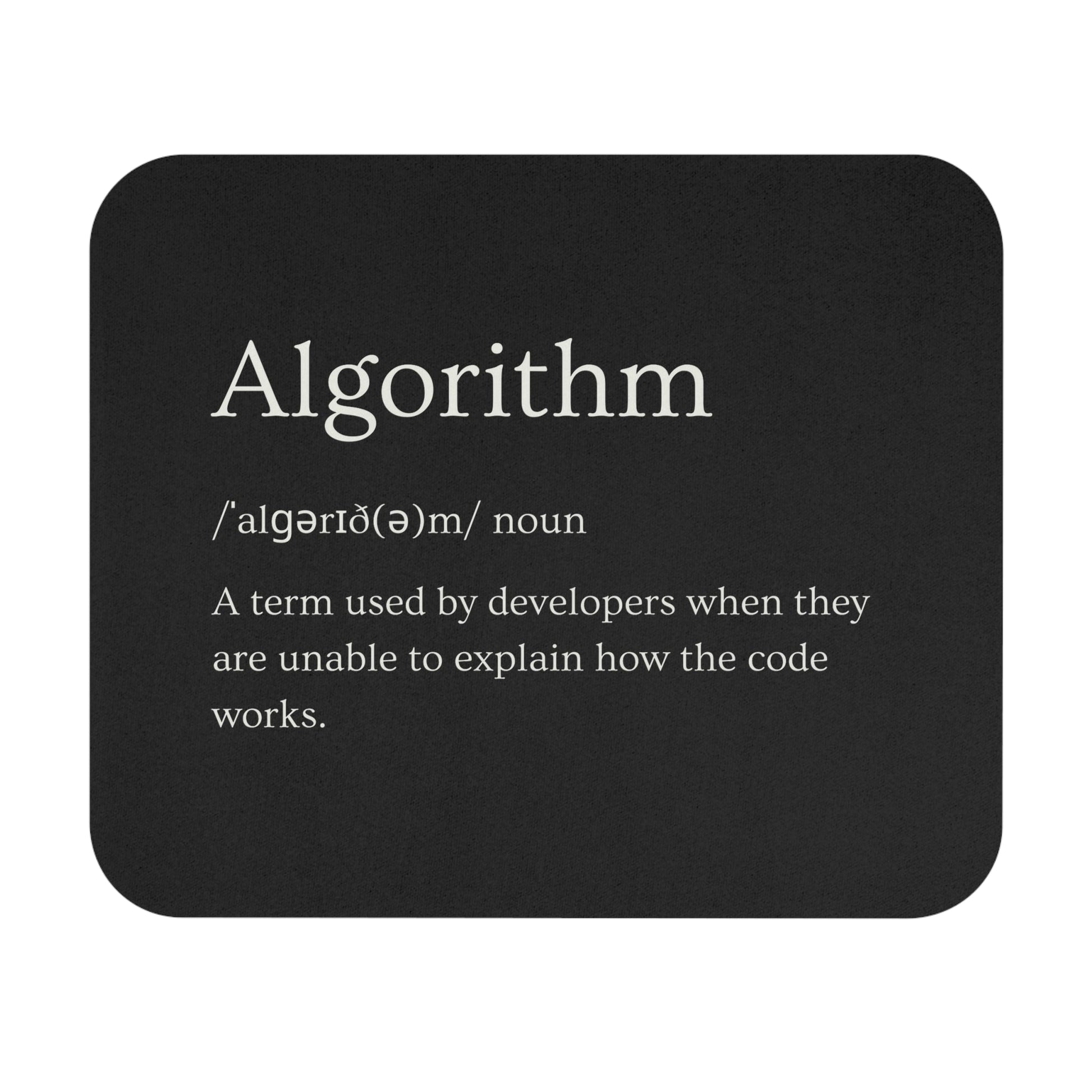 Algorithm Mouse Pad - Colorwink