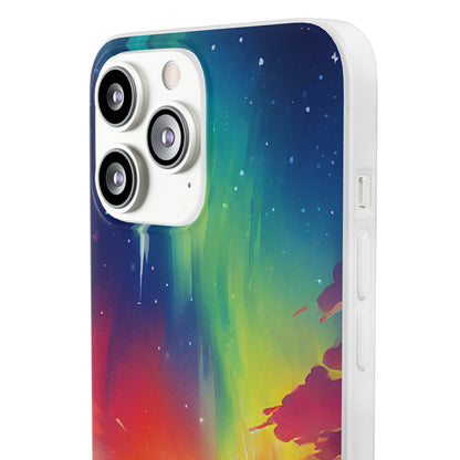 Antarctic night sky Flexi Case - Colorwink