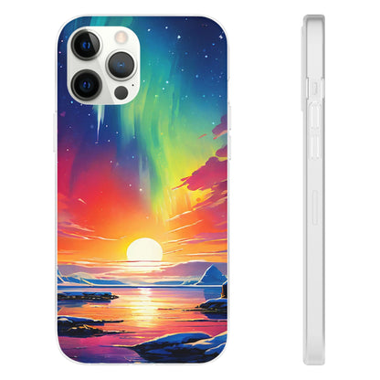 Antarctic night sky Flexi Case - Colorwink