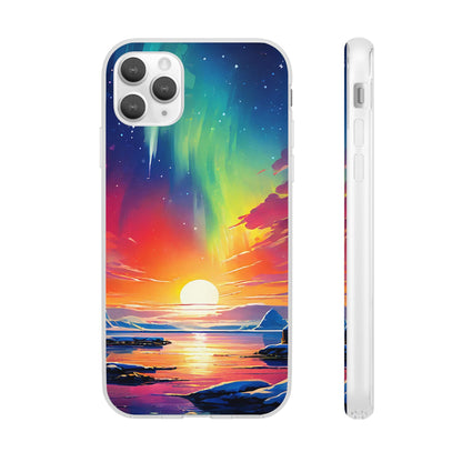 Antarctic night sky Flexi Case - Colorwink