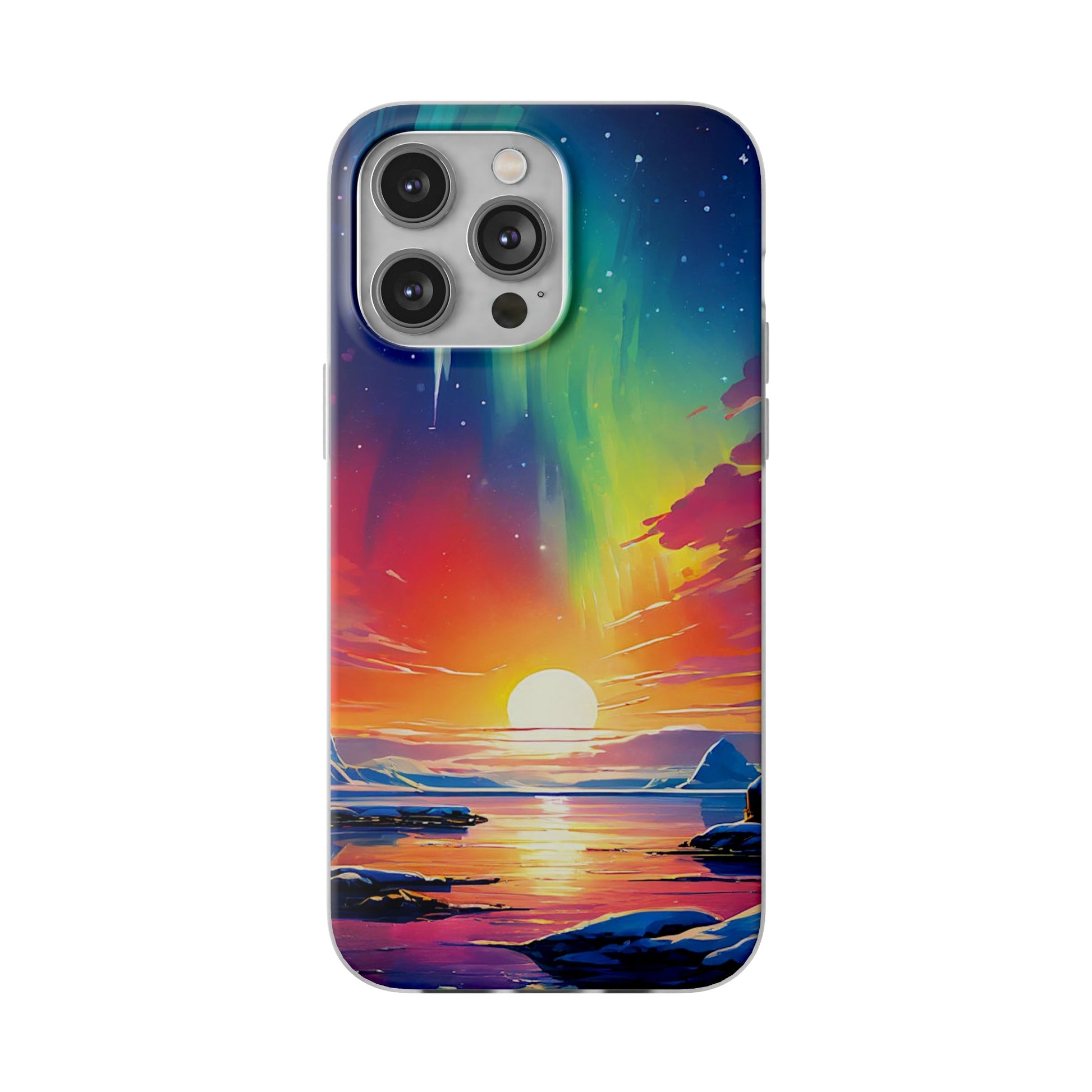 Antarctic night sky Flexi Case - Colorwink