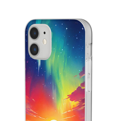 Antarctic night sky Flexi Case - Colorwink