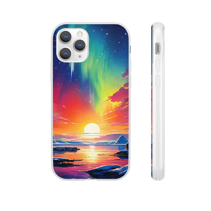 Antarctic night sky Flexi Case - Colorwink