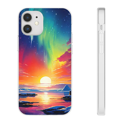 Antarctic night sky Flexi Case - Colorwink