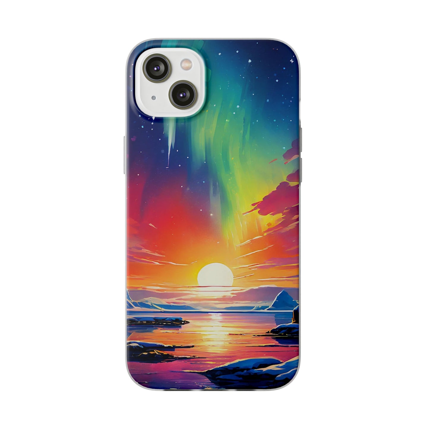 Antarctic night sky Flexi Case - Colorwink