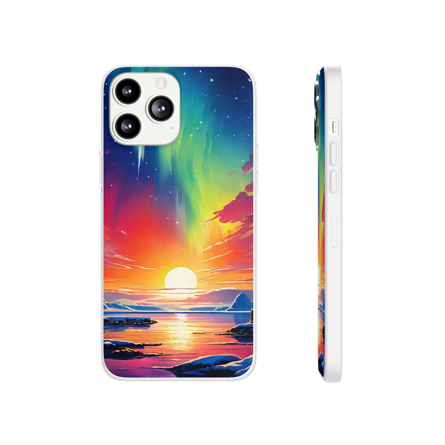 Antarctic night sky Flexi Case - Colorwink