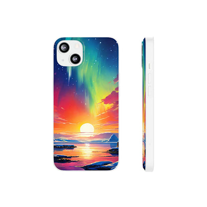 Antarctic night sky Flexi Case - Colorwink