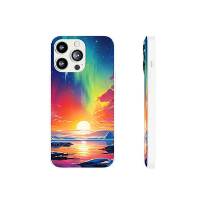 Antarctic night sky Flexi Case - Colorwink