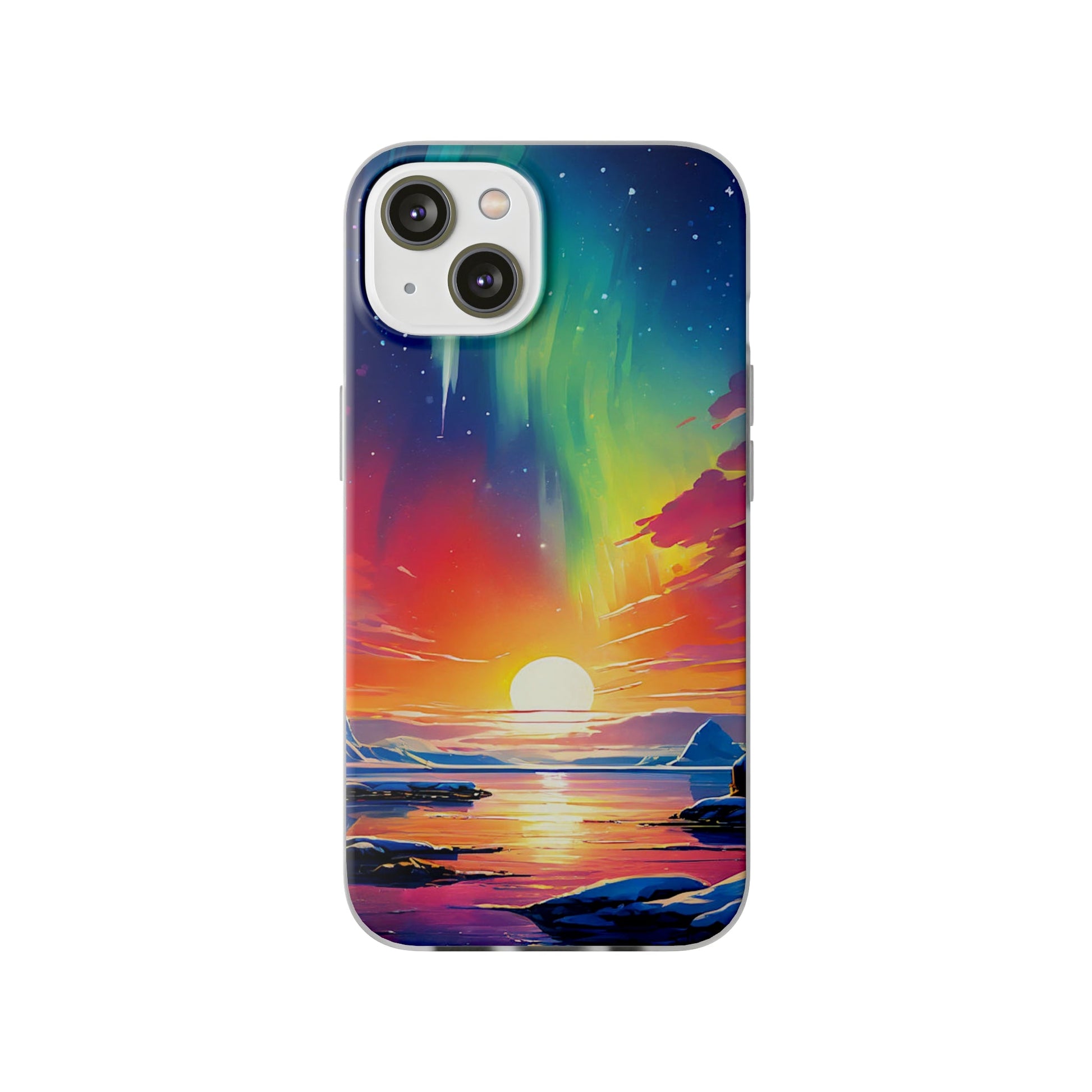 Antarctic night sky Flexi Case - Colorwink