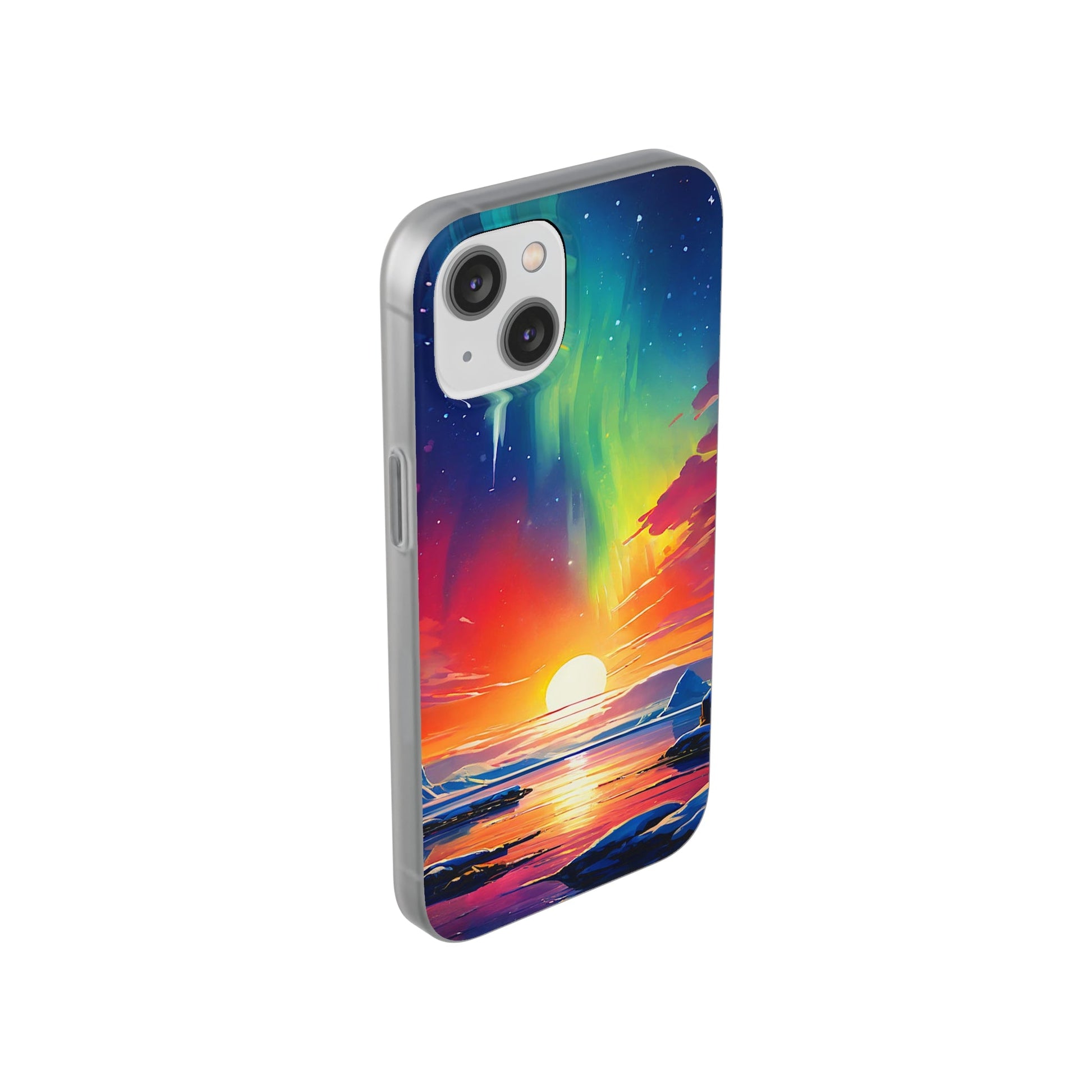 Antarctic night sky Flexi Case - Colorwink