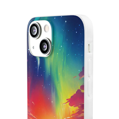 Antarctic night sky Flexi Case - Colorwink