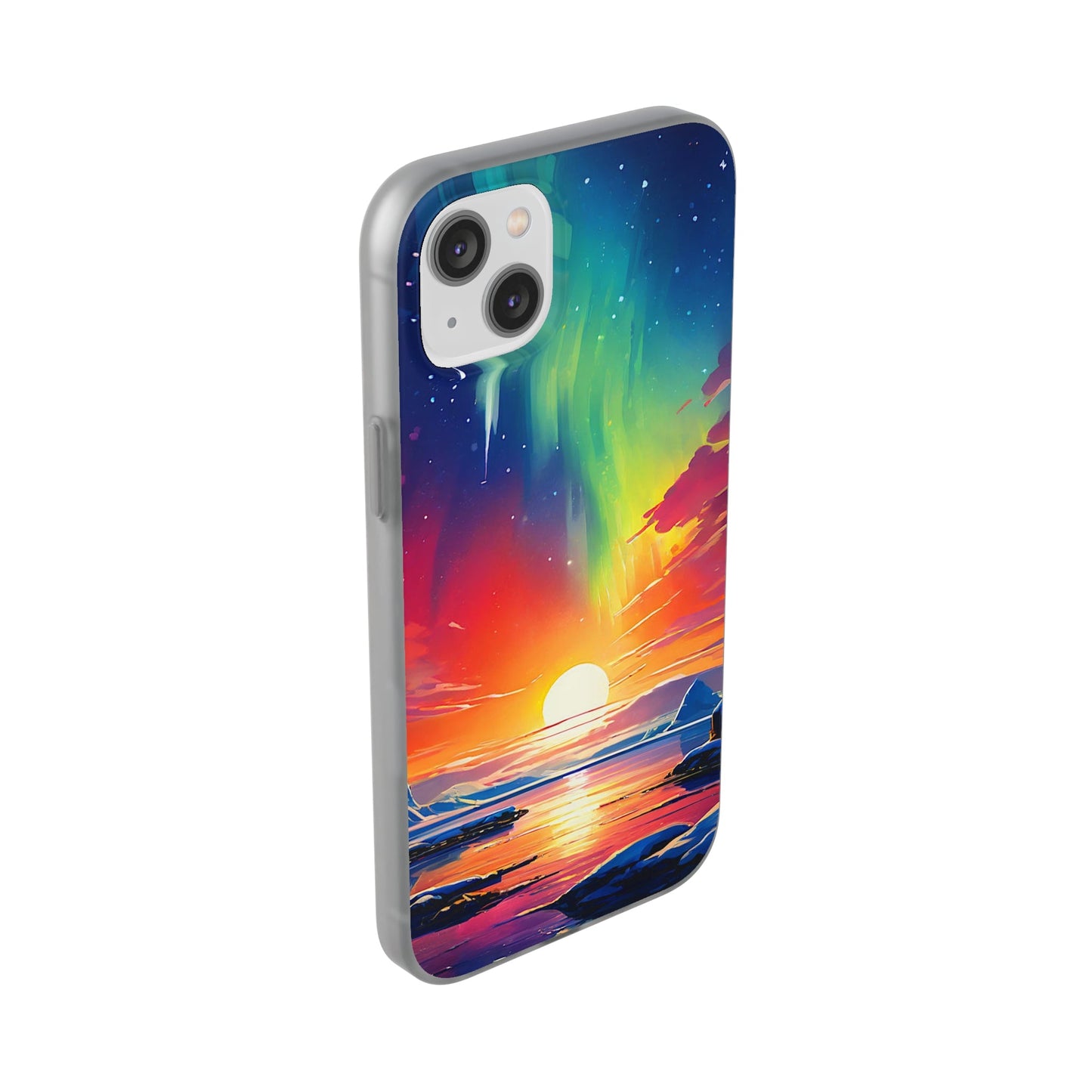 Antarctic night sky Flexi Case - Colorwink