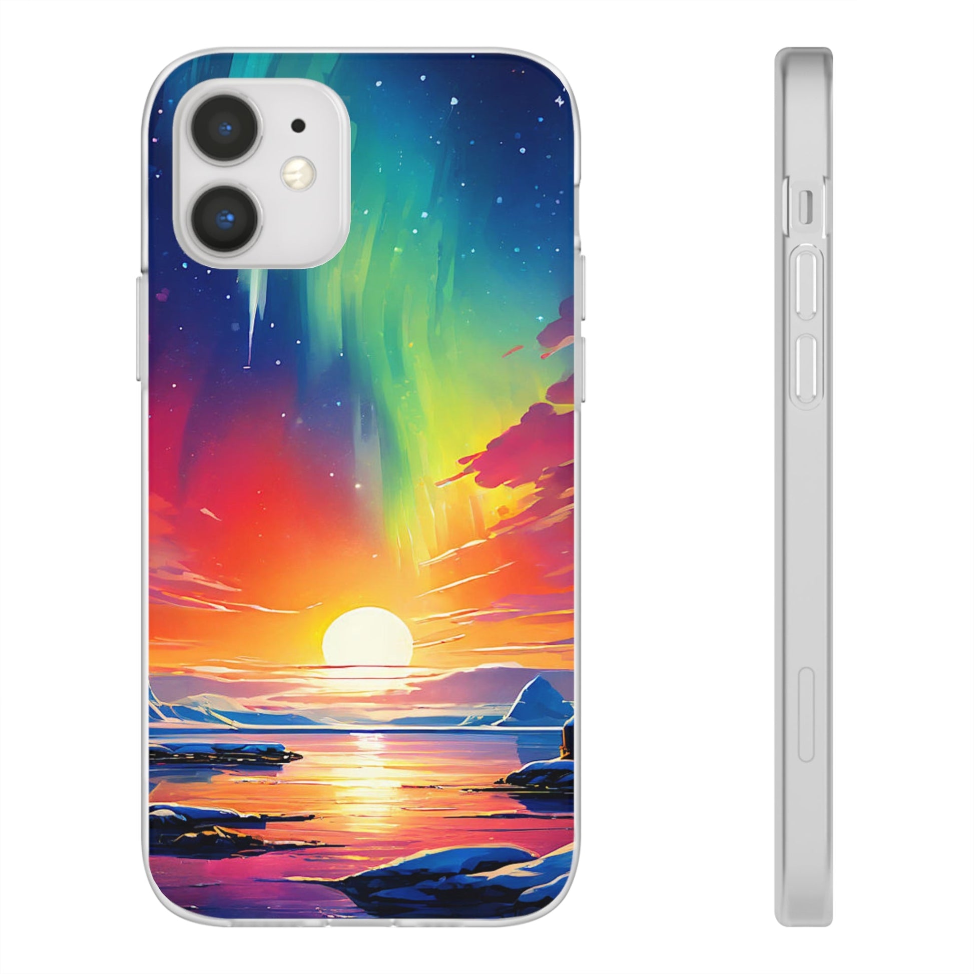 Antarctic night sky Flexi Case - Colorwink