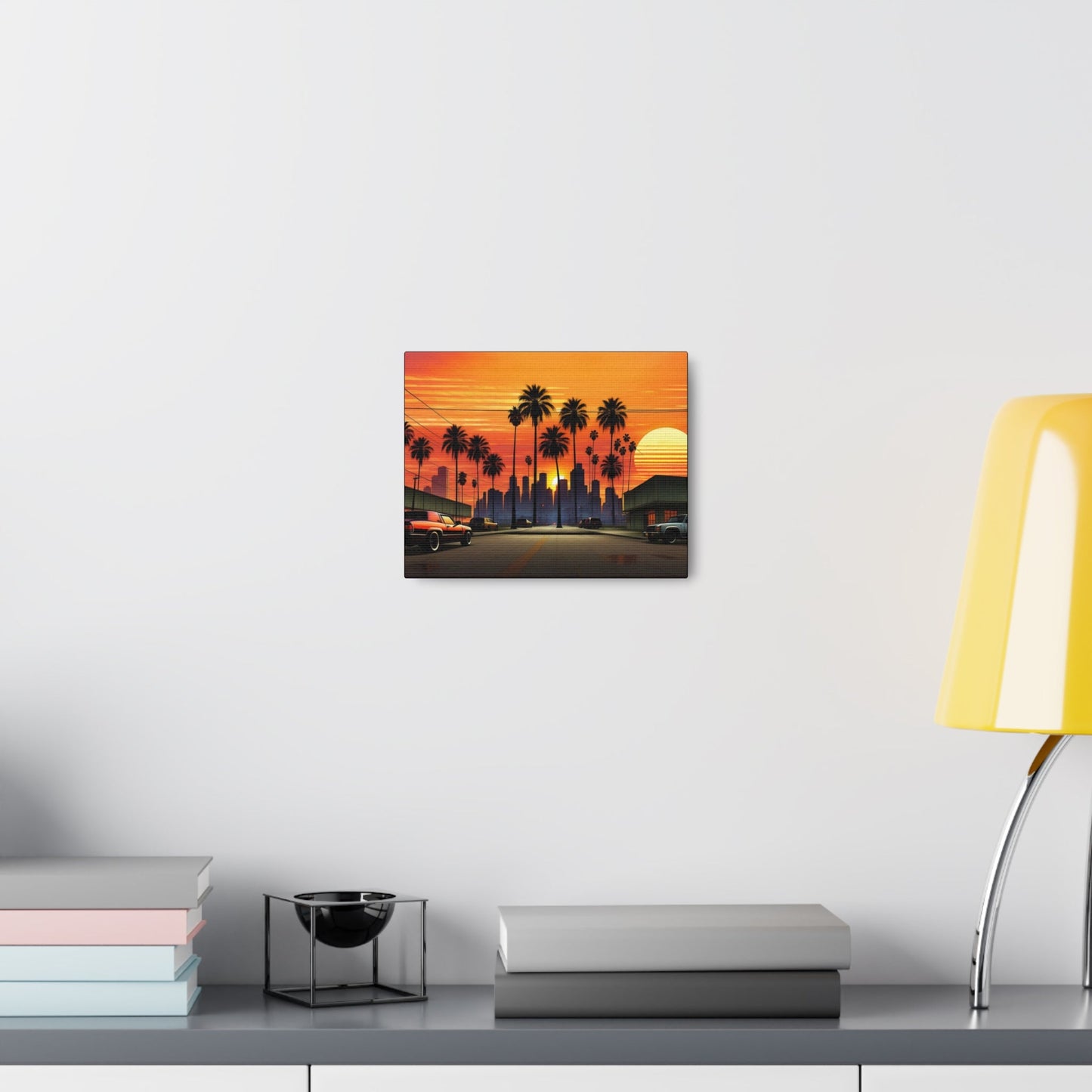 Artistic Sunset Canvas - Colorwink