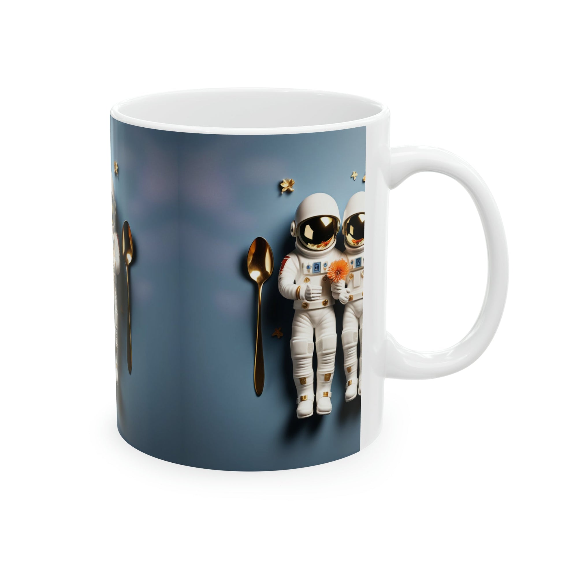 Astronaut Couple Coffee Mug - Colorwink