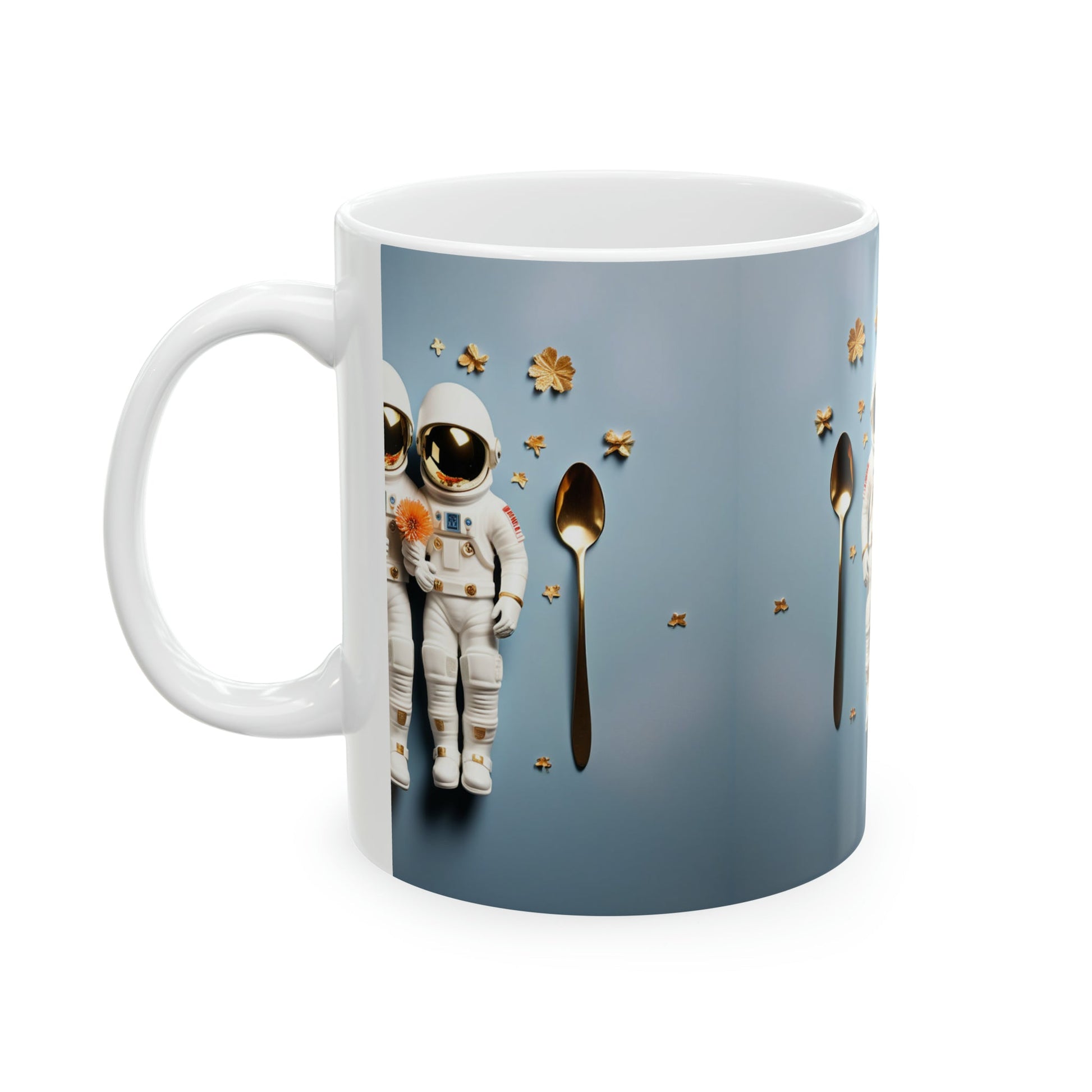 Astronaut Couple Coffee Mug - Colorwink