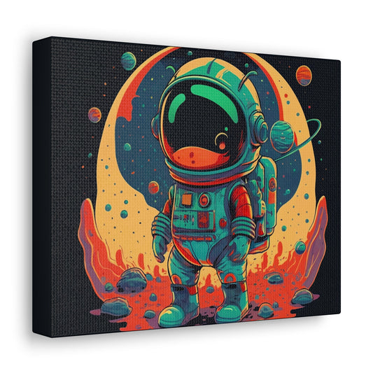 Baby Astronaut Art Canvas - Colorwink