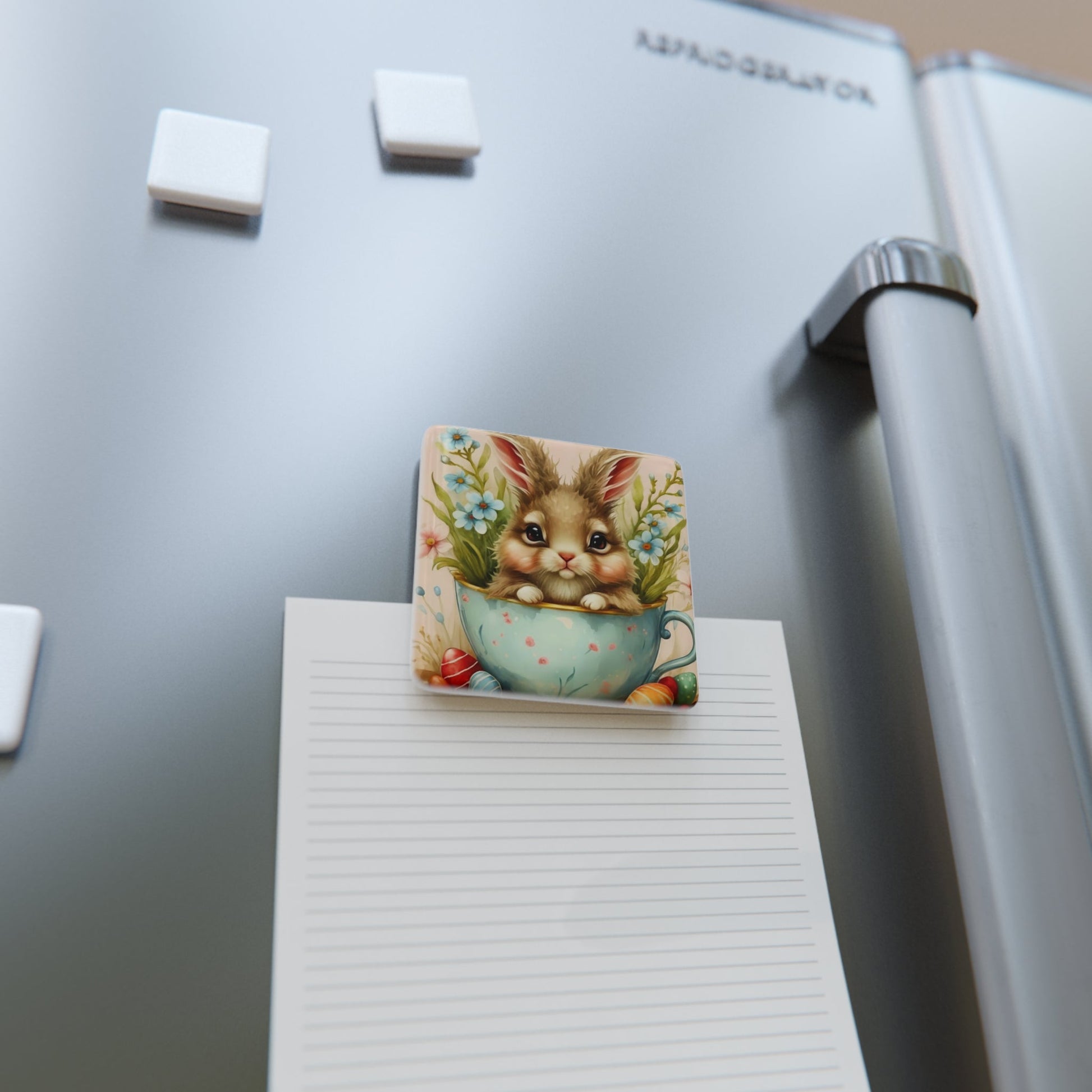 Baby Bunny Fridge Magnet - Colorwink