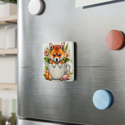 Baby Corgi Fridge Magnet - Colorwink