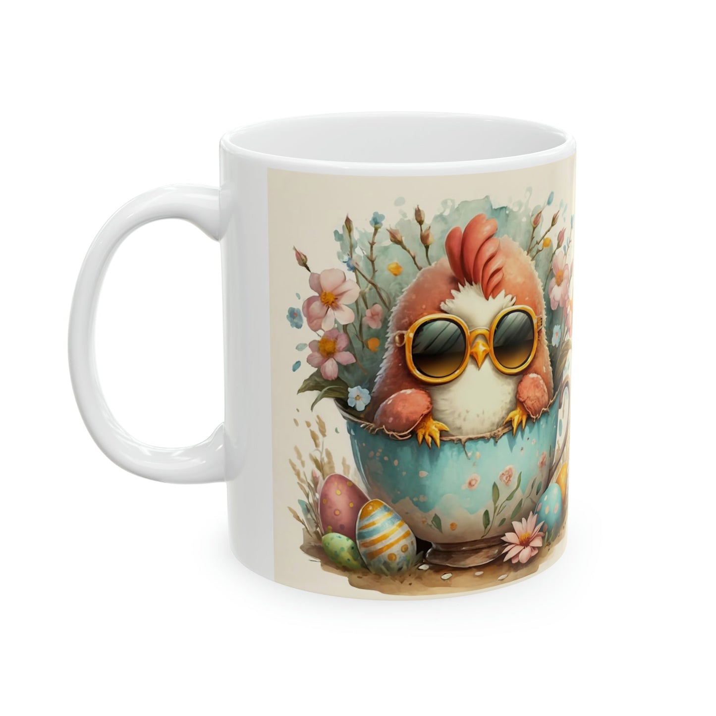 Baby Rooster Ceramic Mug - Colorwink