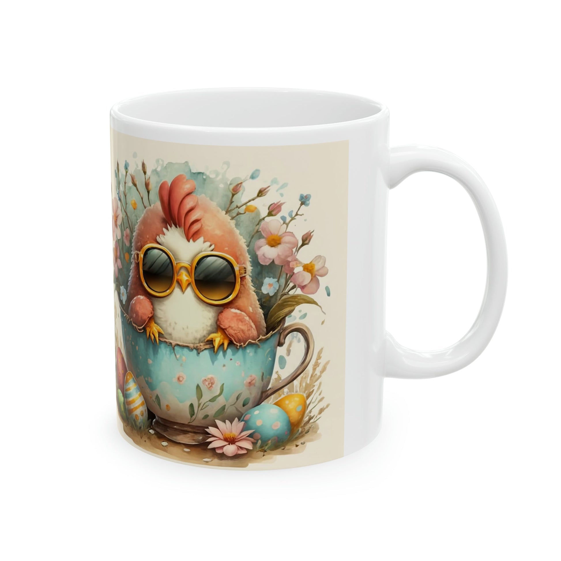 Baby Rooster Ceramic Mug - Colorwink