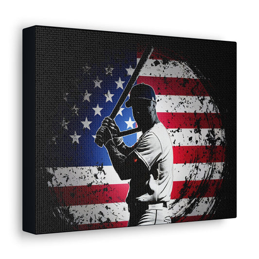 Baseball Art Canvas - Colorwink