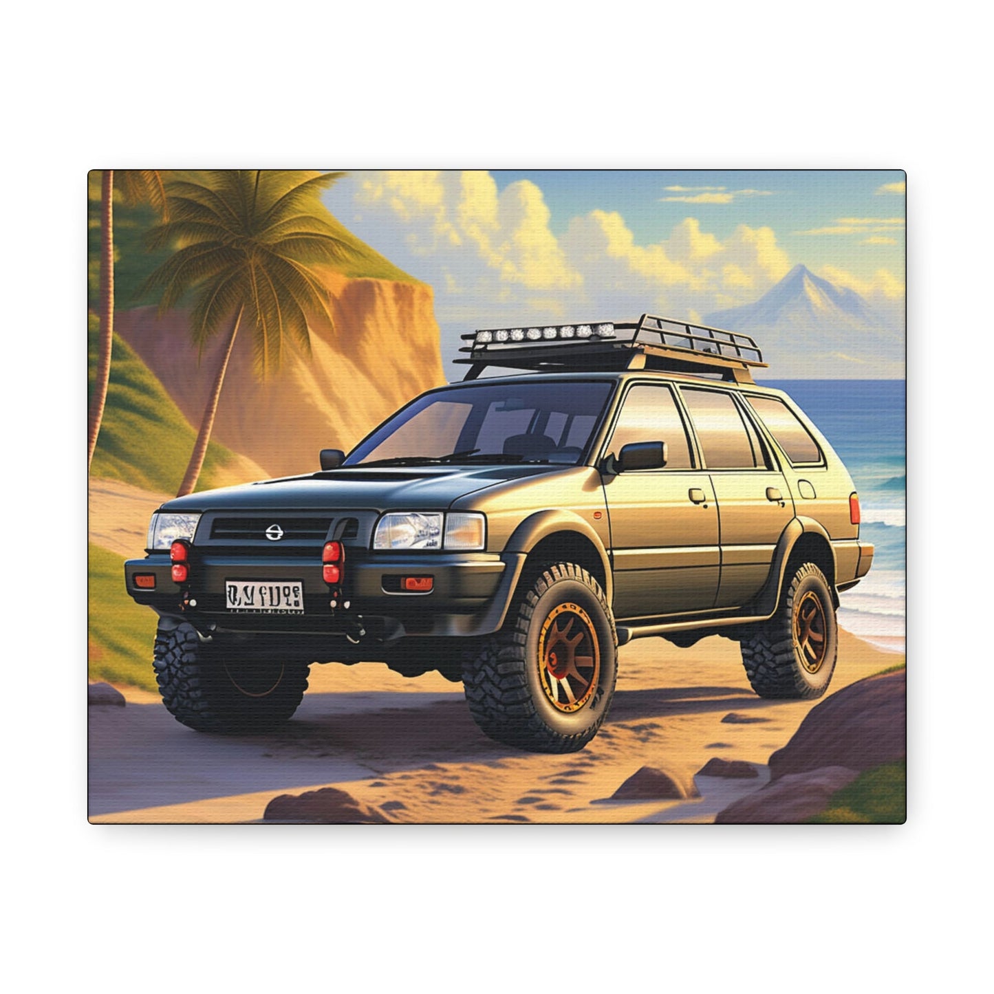 Beach Adventure Landscape Art Canvas - Colorwink