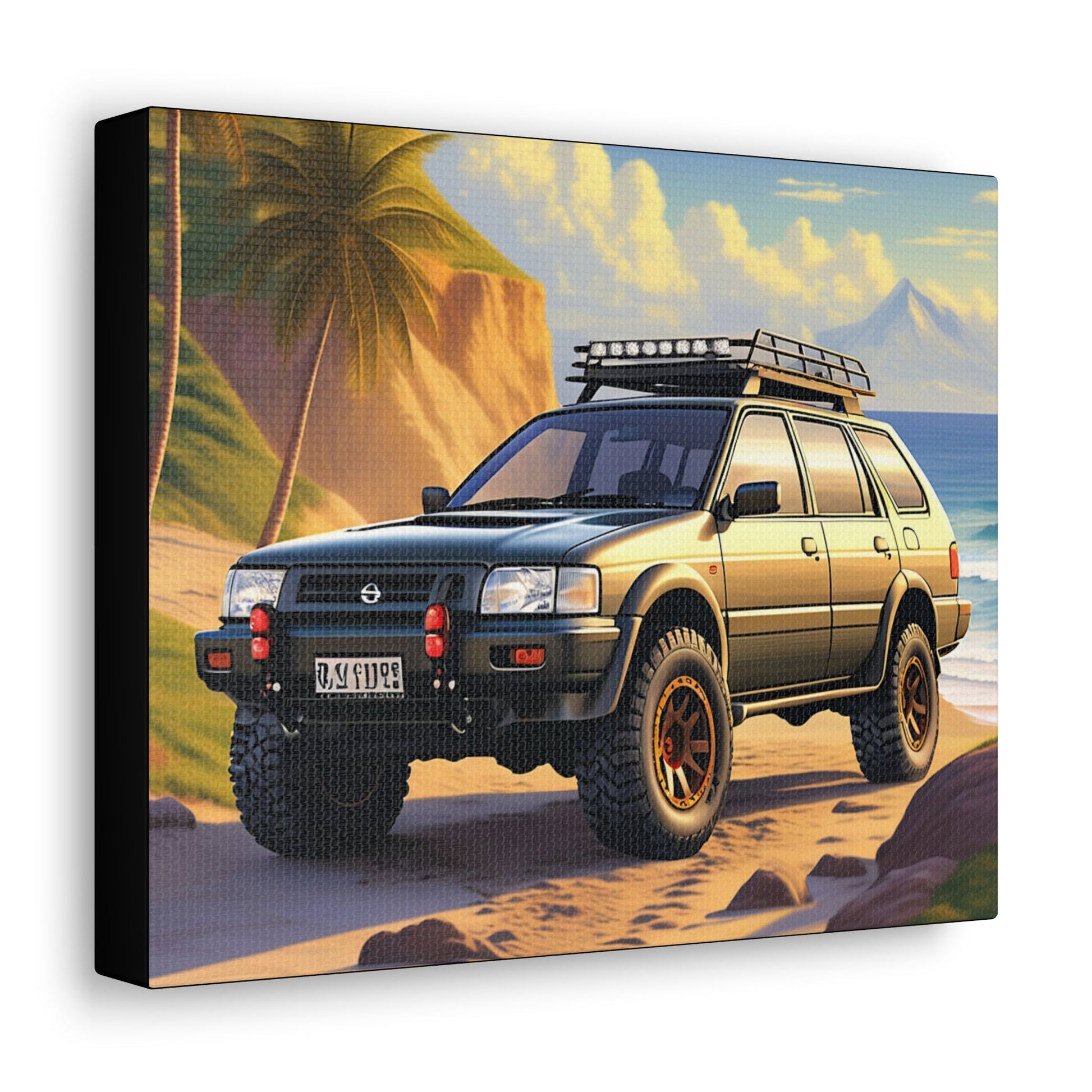 Beach Adventure Landscape Art Canvas - Colorwink