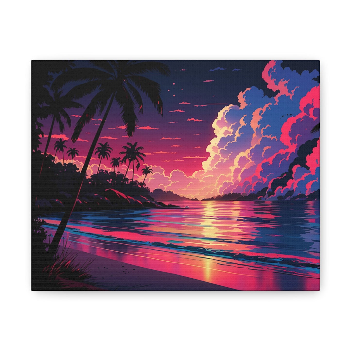 Beach Art Canvas - Colorwink