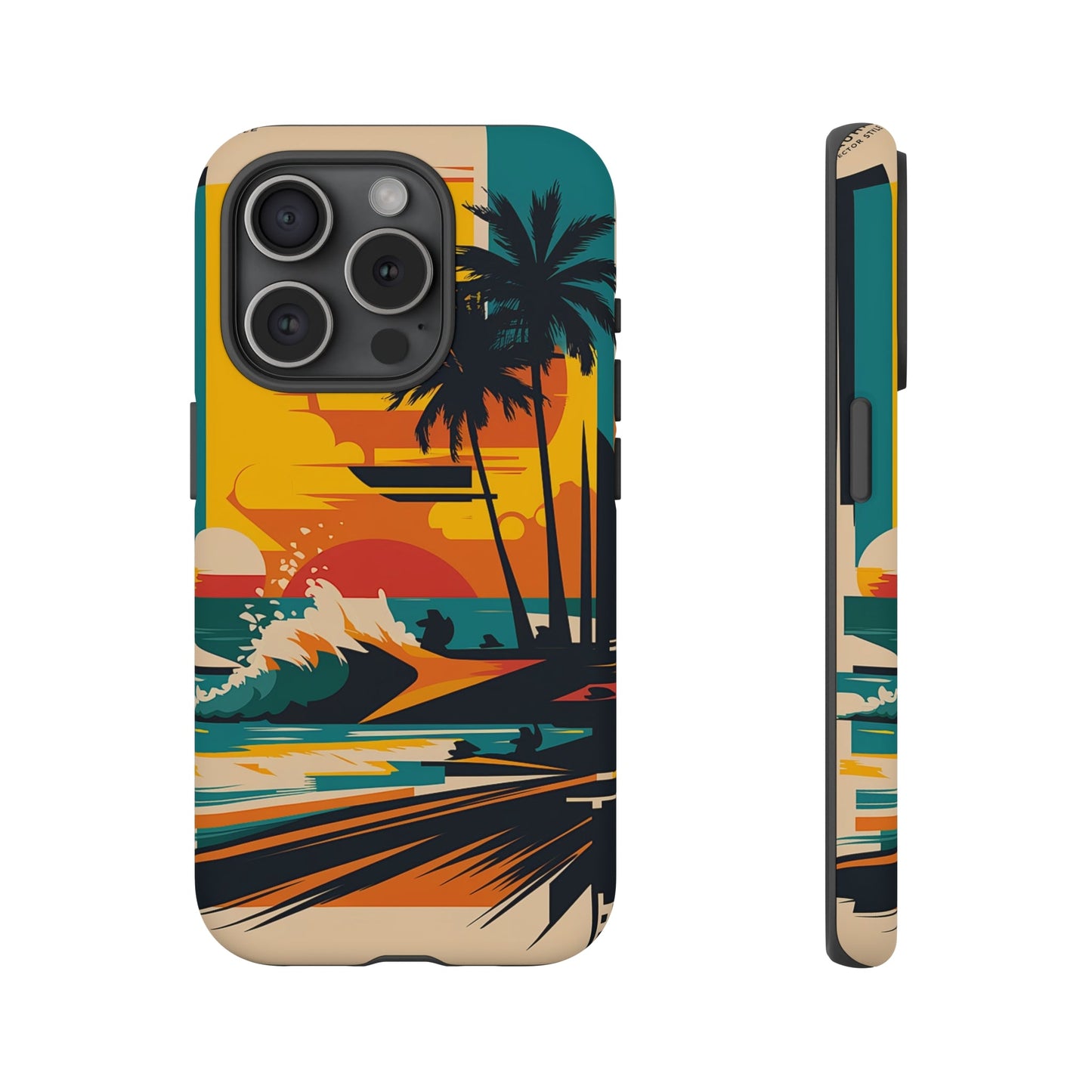 Beach Art Mural Tough Case - Colorwink